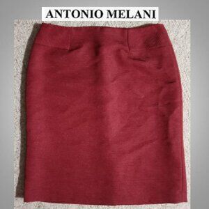 Antonio Melani red skirt size 4